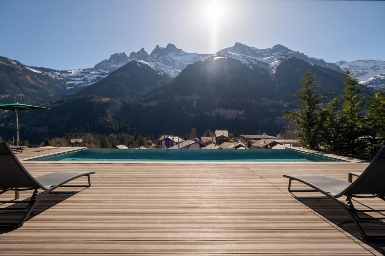 Hotel National Resort & Spa Champéry Dış mekan fotoğraf