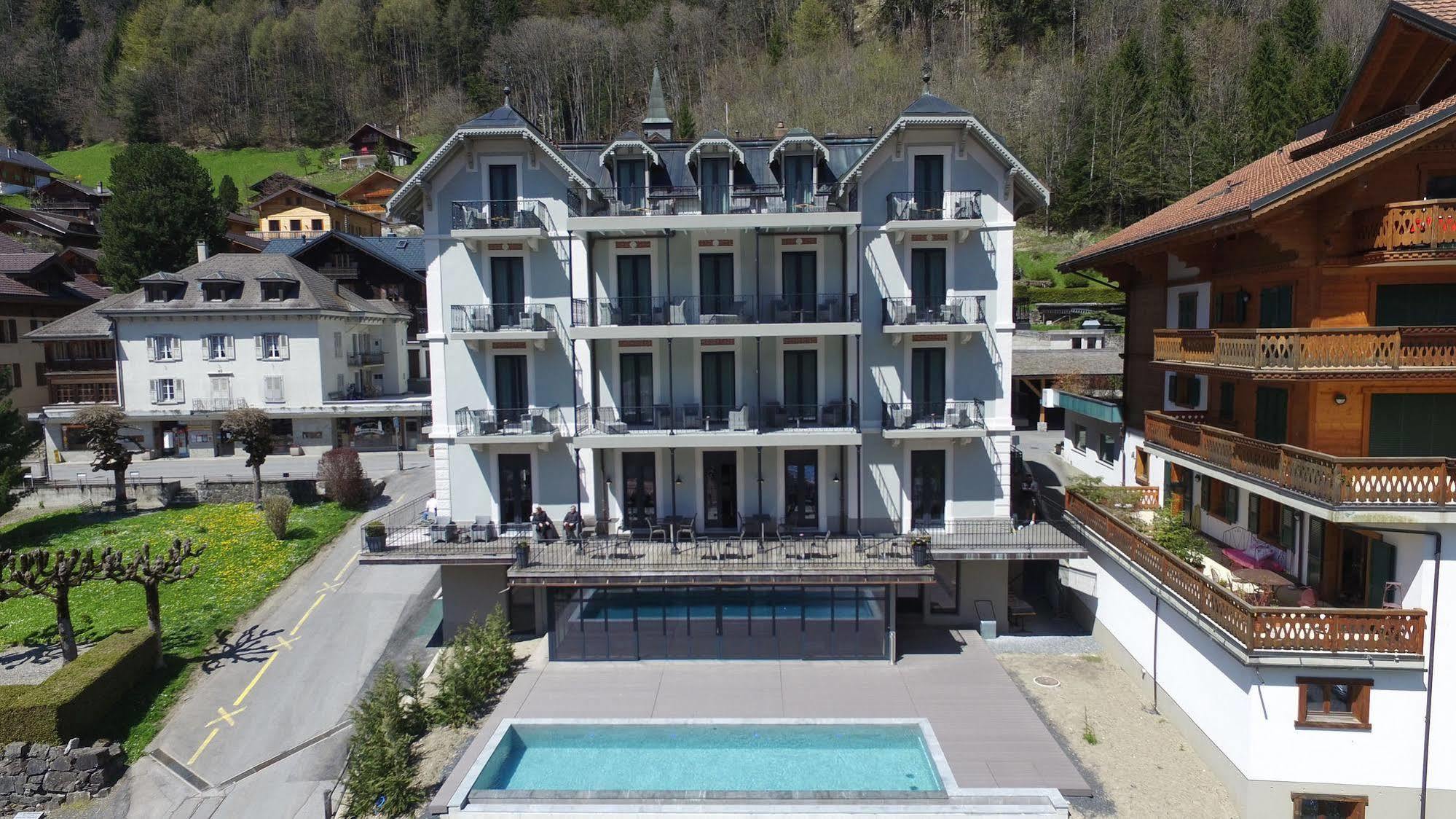 Hotel National Resort & Spa Champéry Dış mekan fotoğraf